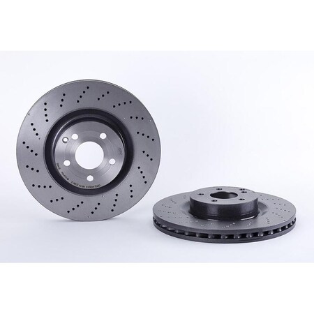 Brembo Brake Rotor / Uv Coated / Hc, 09.B746.51 09.B746.51